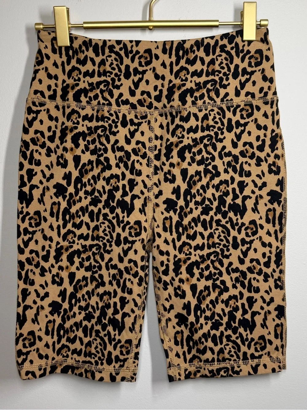 J.Crew Weekend Leopard Print Bike Shorts - S Preppy